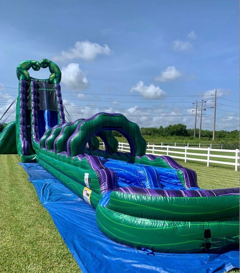 Giant Tropical Water Slide