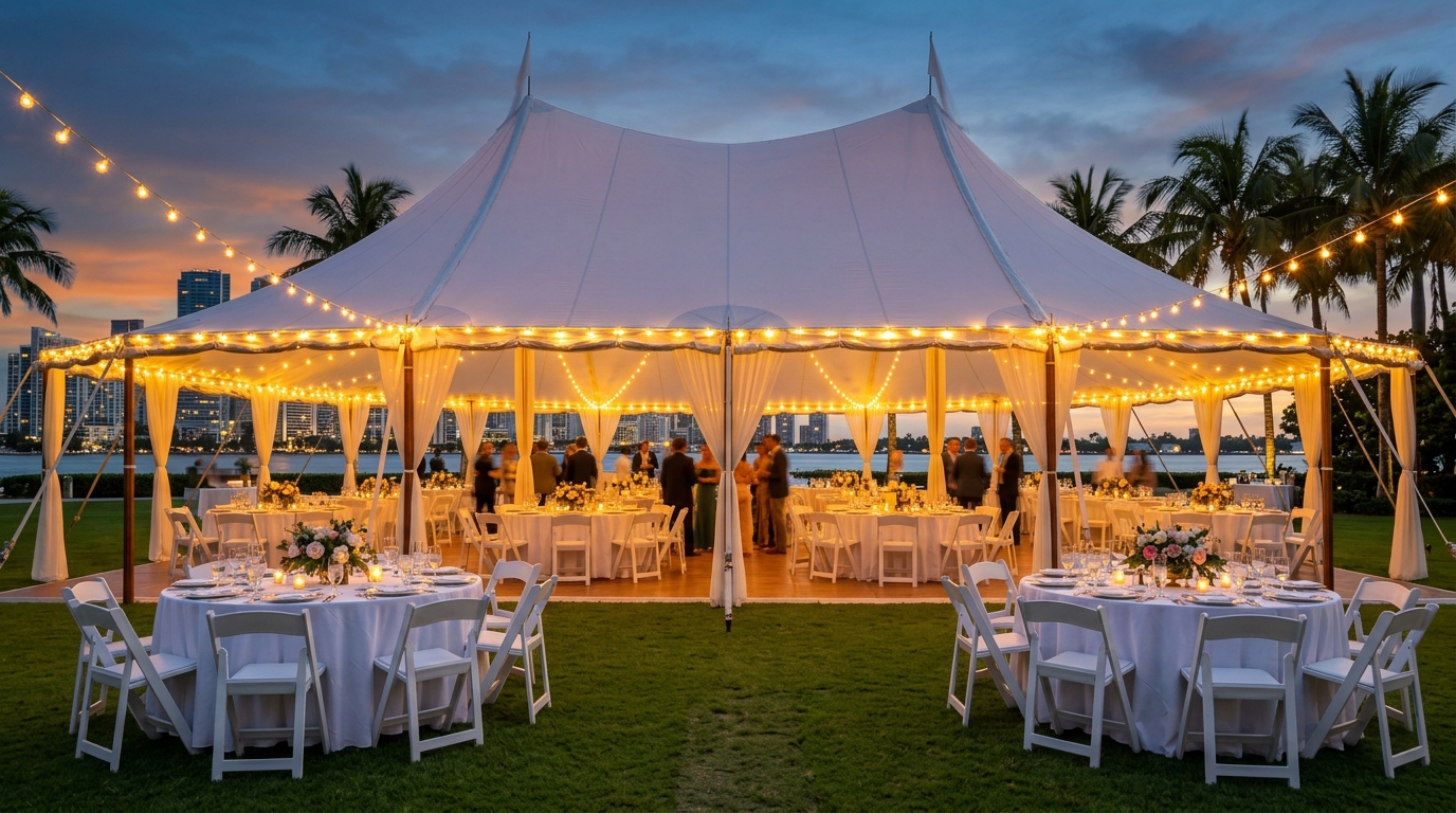 Tents, Tables & Commercial Chairs