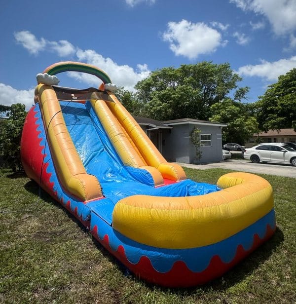 Giant Tropical Water Slide
